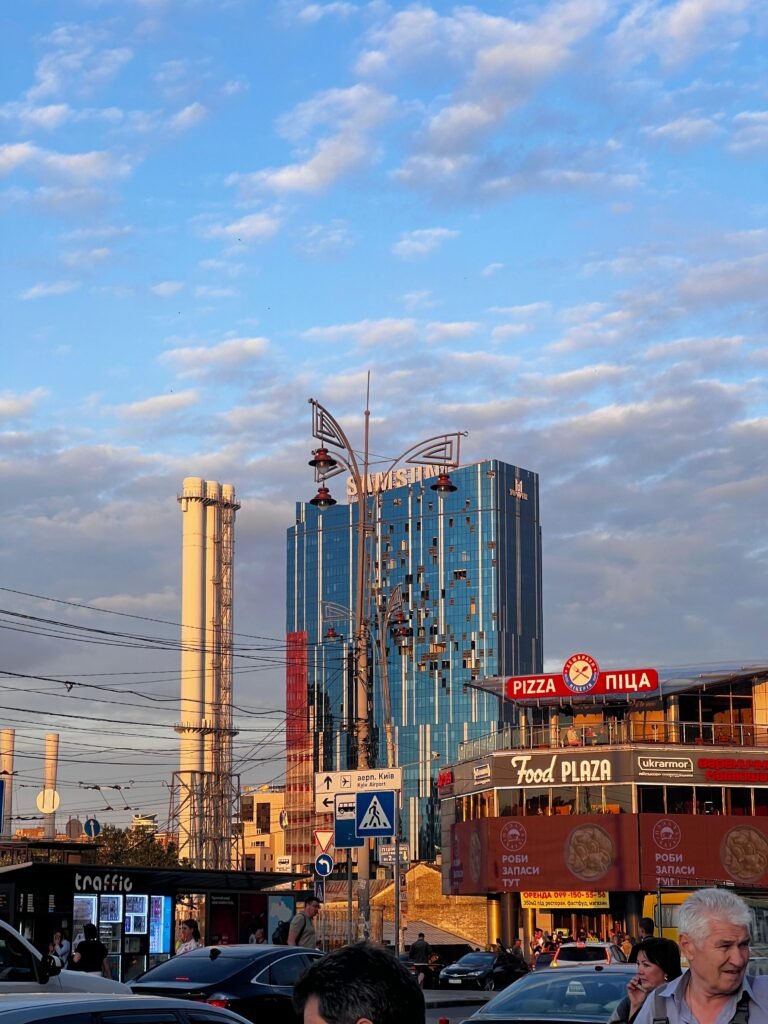 Kyiv, next to main railway station